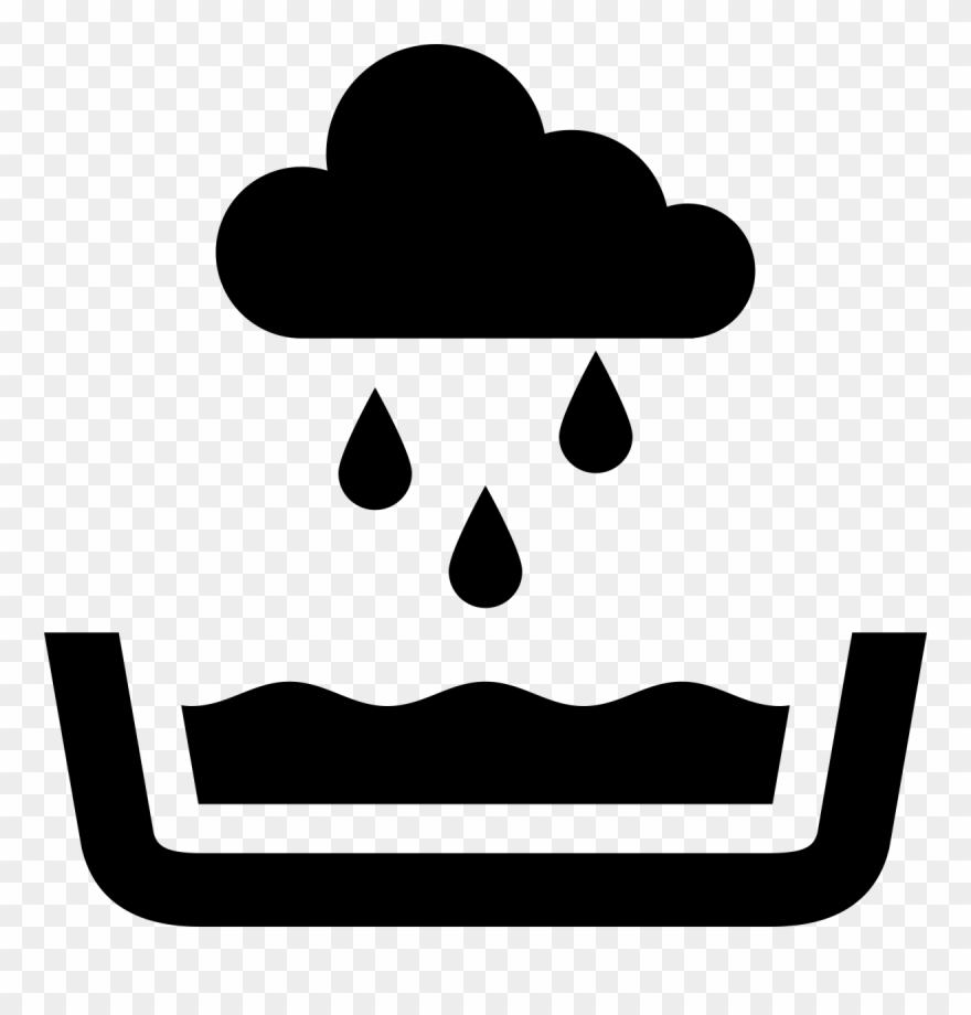 Rainwater Catchment - Rain Water Harvesting Icon Clipart