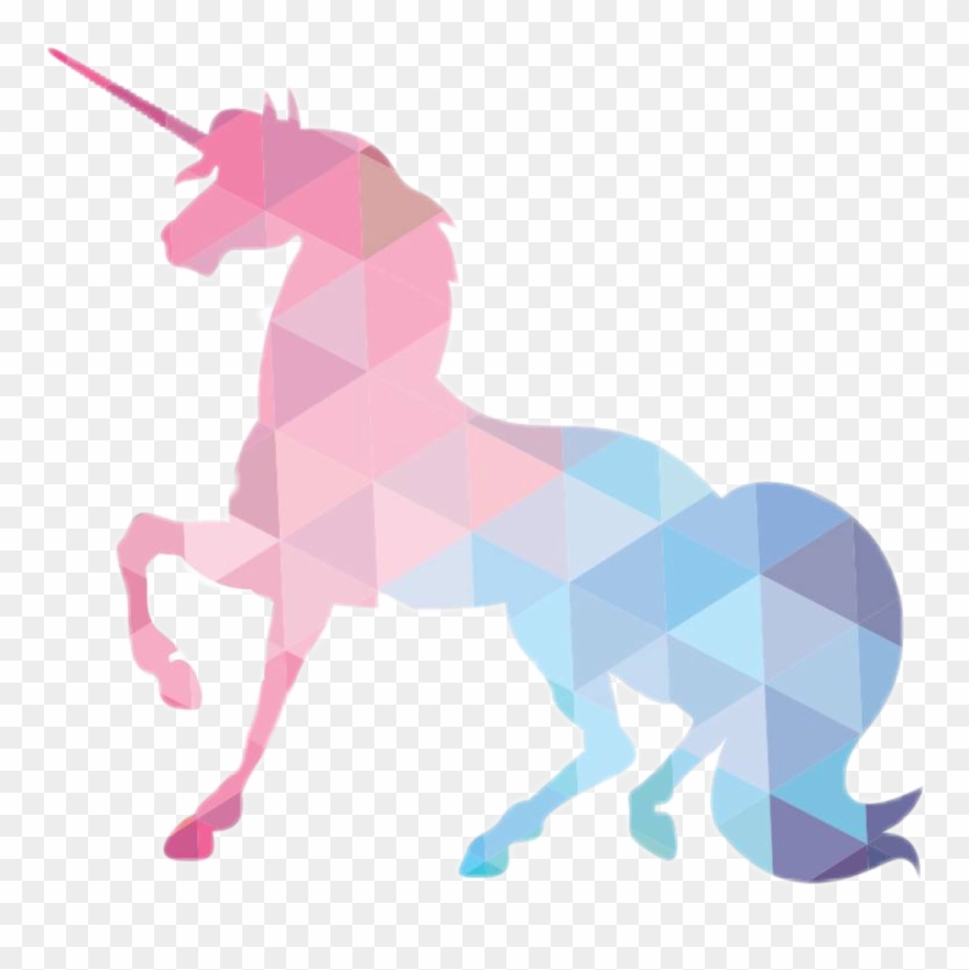 Licorne Origami Dessin Clipart