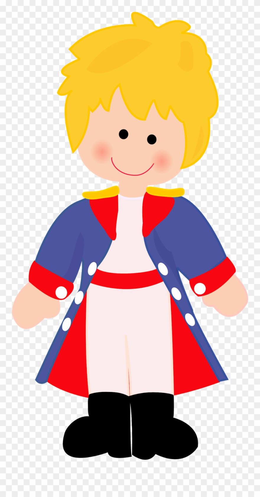 El Principito En Caricatura Clipart