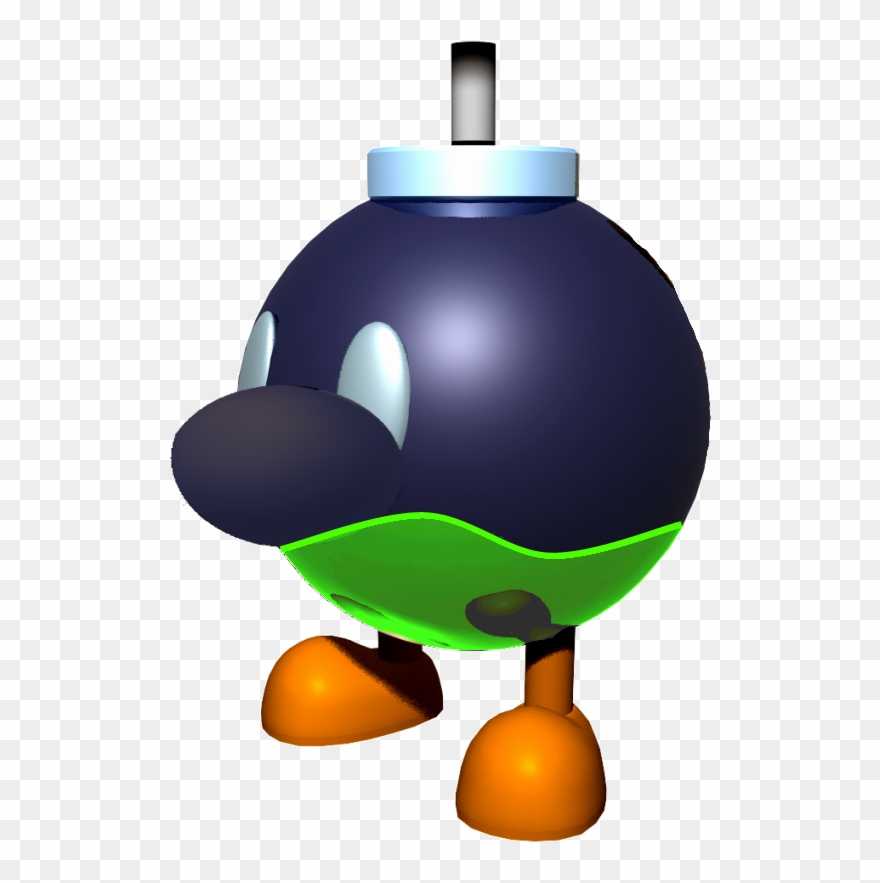 Super Mario Wiki - Super Mario Kab Omb Clipart