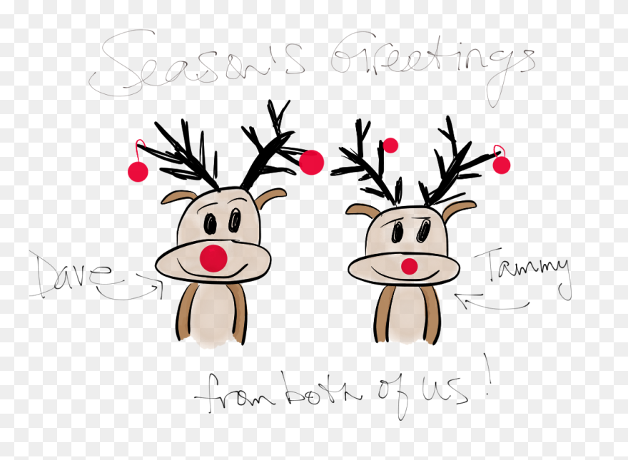 Seasons Greetings Uncategorized - Reindeer Clipart