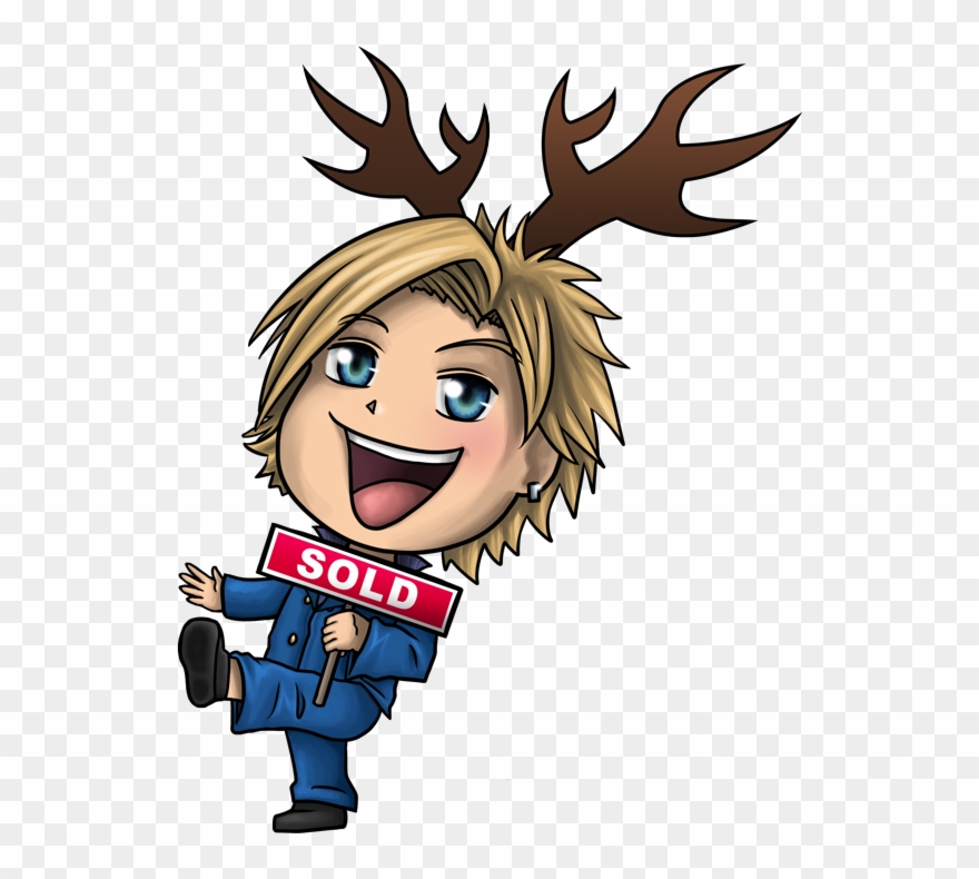 " Reindeer Realtor" - Graduation Ceremony Clipart
