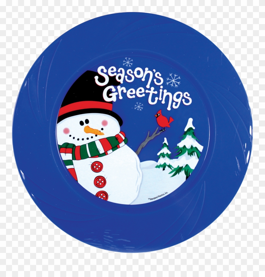Season's Greetings Pdq - Snowman Clipart