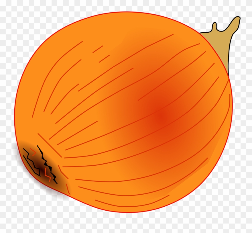 Onion Cliparts Free - Gambar Vektor Gratis Buah Dan Sayur Kartun Png Transparent Png
