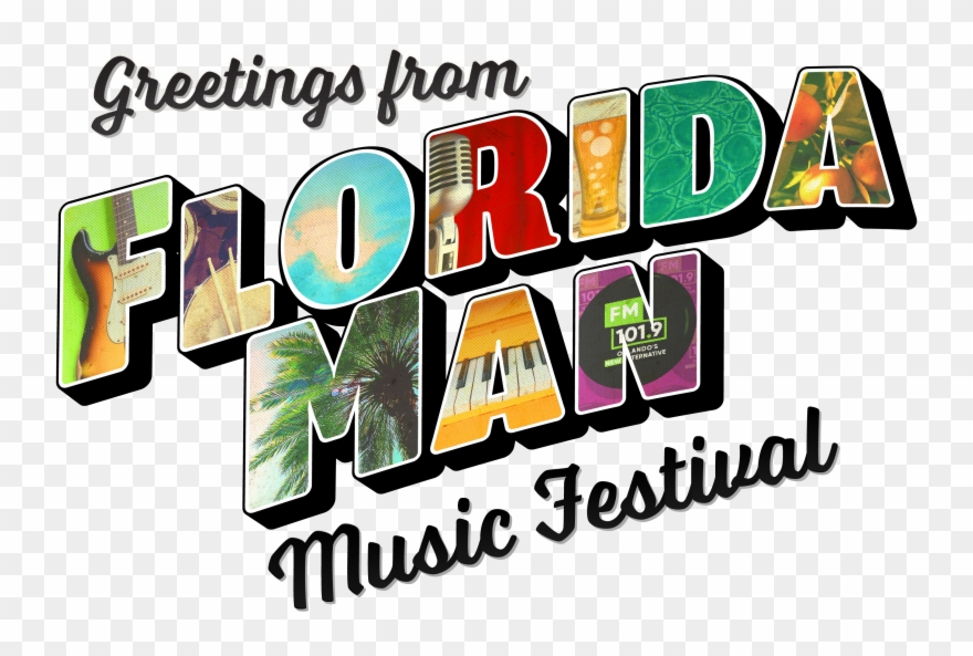 Florida Man Music Festival Clipart