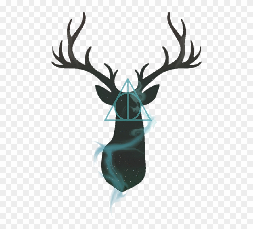 Reindeer Antlers Png Tumblr - Harry Potter Stag Clipart