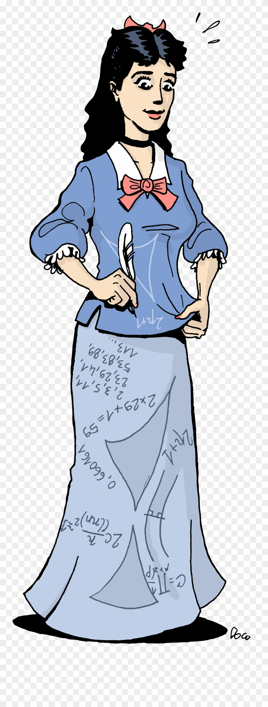 Sophie Germain - Sophie Germain Full Body Clipart