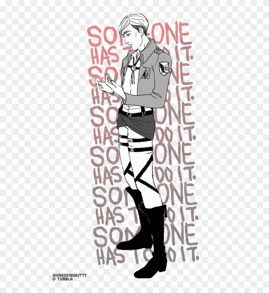 “ Someone Has To Do It - Attack On Titan Clipart