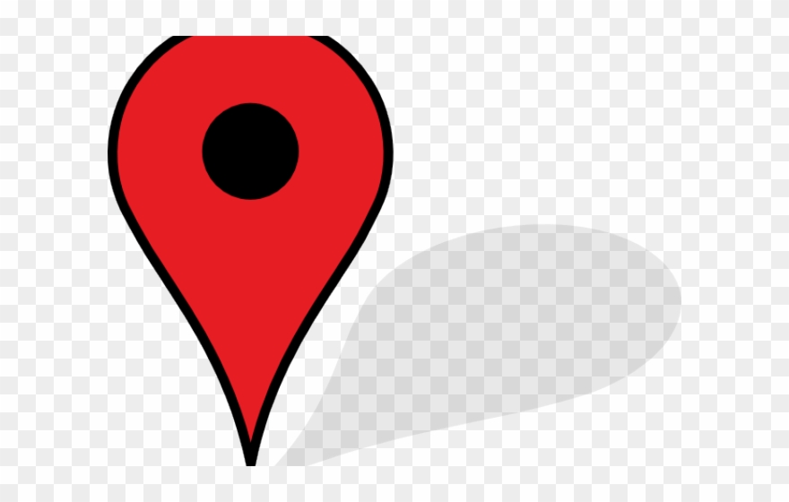 Marker Clipart Small - Google Pin - Png Download