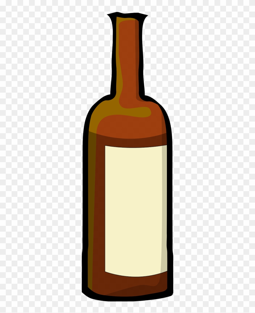 Wine Bottle Clip Art - Png Download
