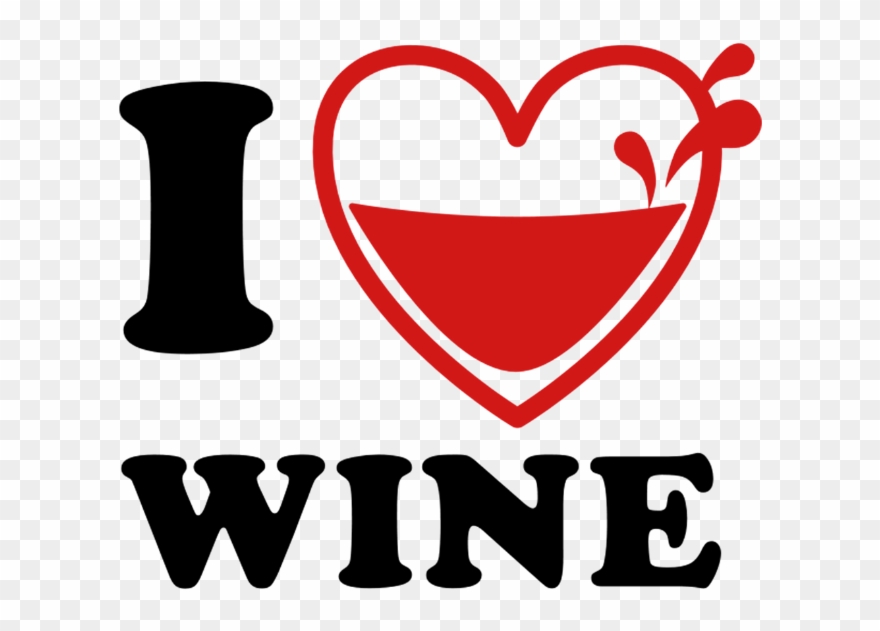 I Love Wine Alcohol Beer Vodka Whiskey Funny - Love Alcohol Clipart