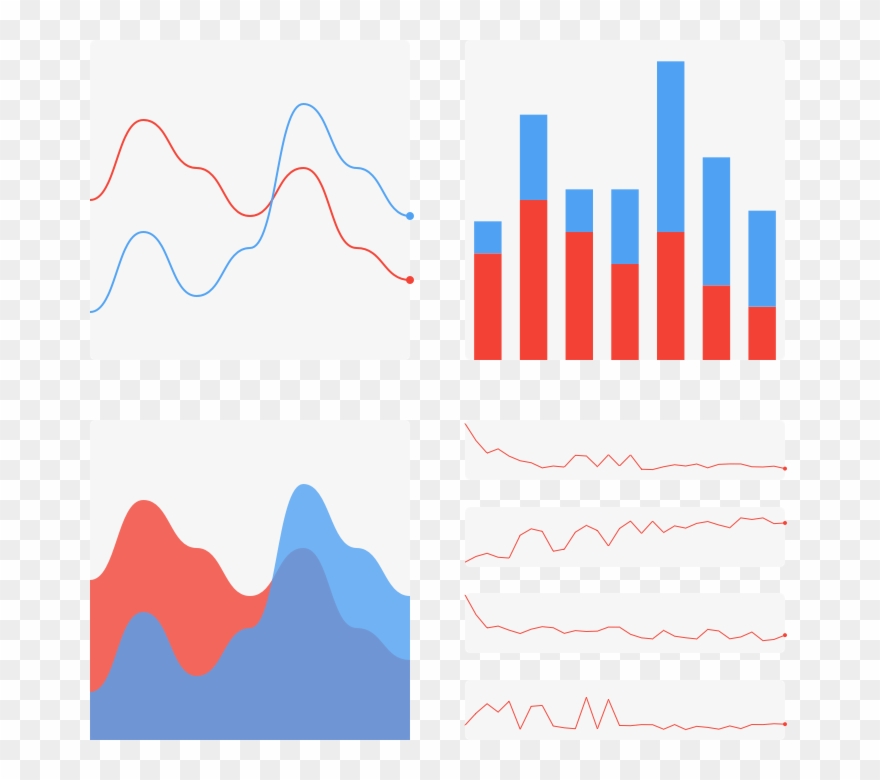 Each Type Of Chart Supports Drawing On Real Text And - Visualization Data Bar Chart Clipart
