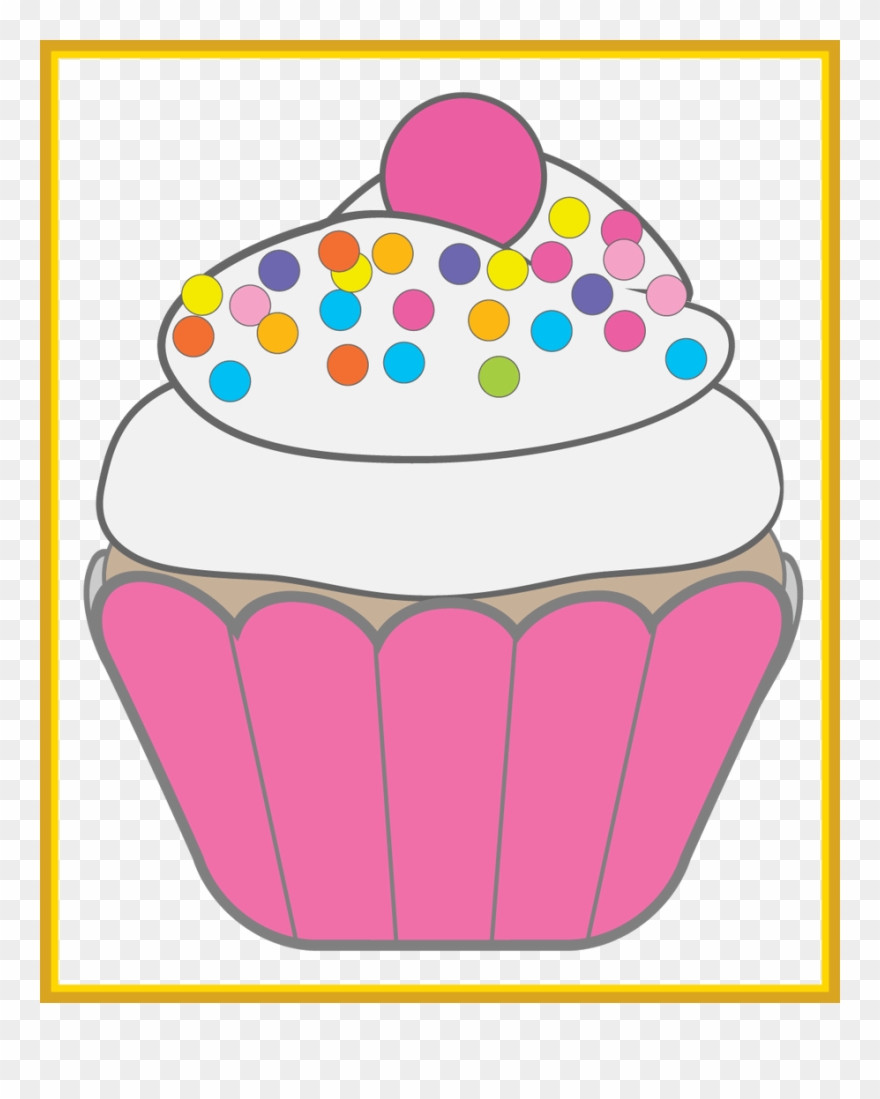 Image Freeuse Stock Cake Pop Clipart - Birthday Cupcake Clip Art - Png Download
