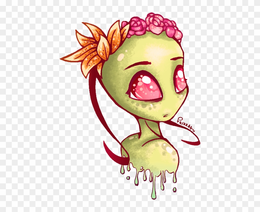A Little Flower By Frikkan - Cartoon Clipart