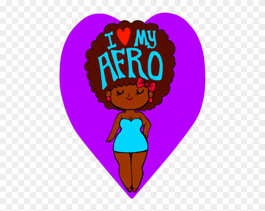 Yep I Wish I Could Find This For Nath Love When I Do - Amo Mi Afro Clipart