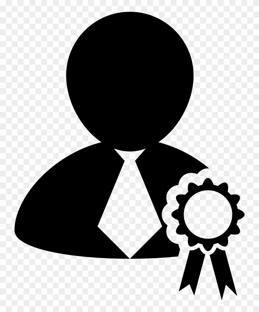 Businessman Close Up With A Svg Png - Recognition Icon Png Clipart
