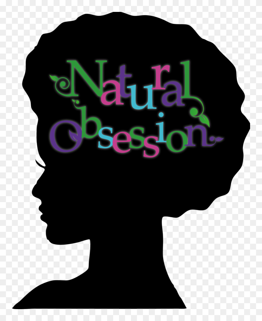 Afro Art - Afro Woman Silhouette Clipart