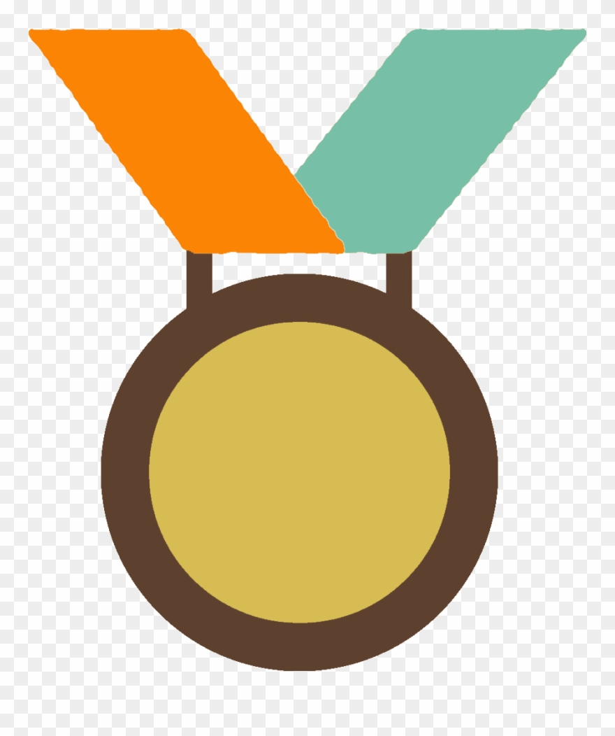 Medals Clipart Achivement - Transparent Blue Medal Clipart - Png Download