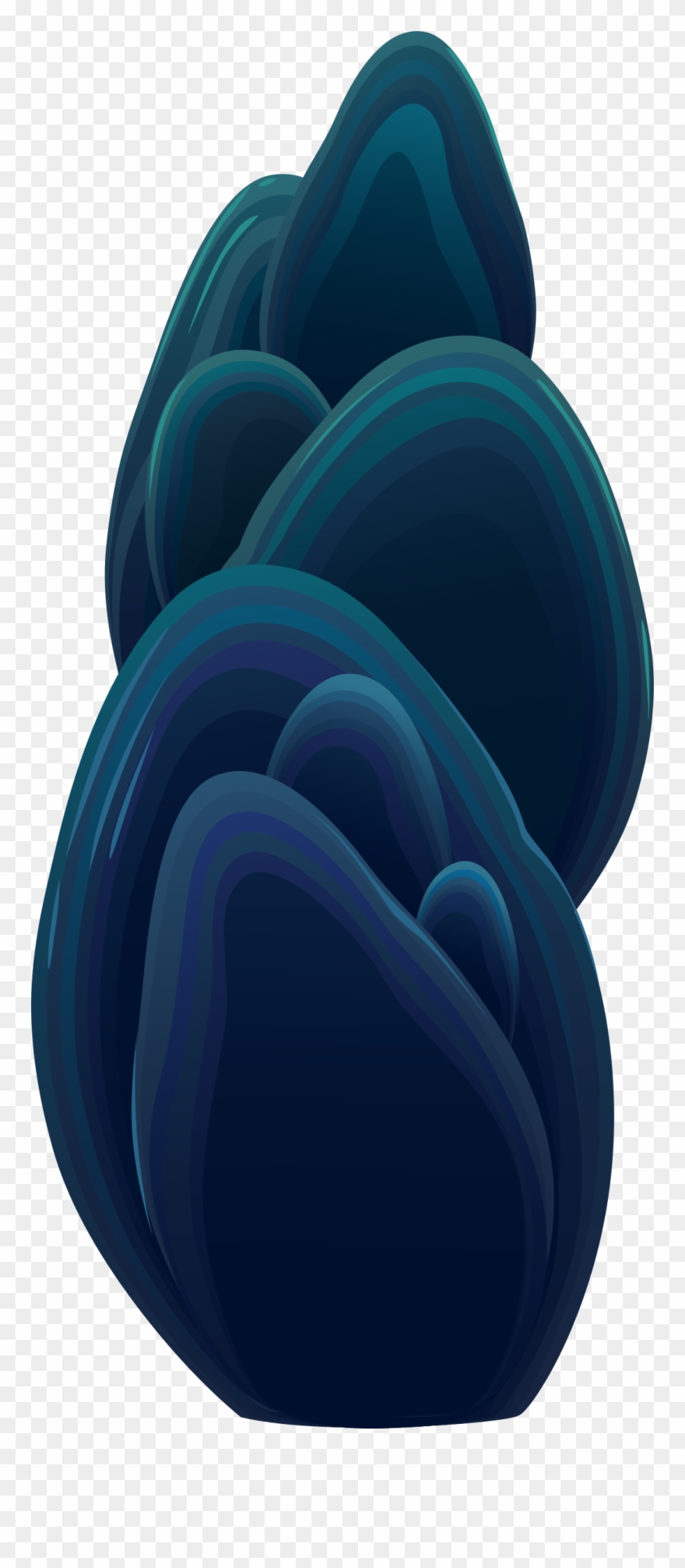 Ilmenskie Cave Background Hill 1 By @glitch, This Glitch - Clip Art - Png Download