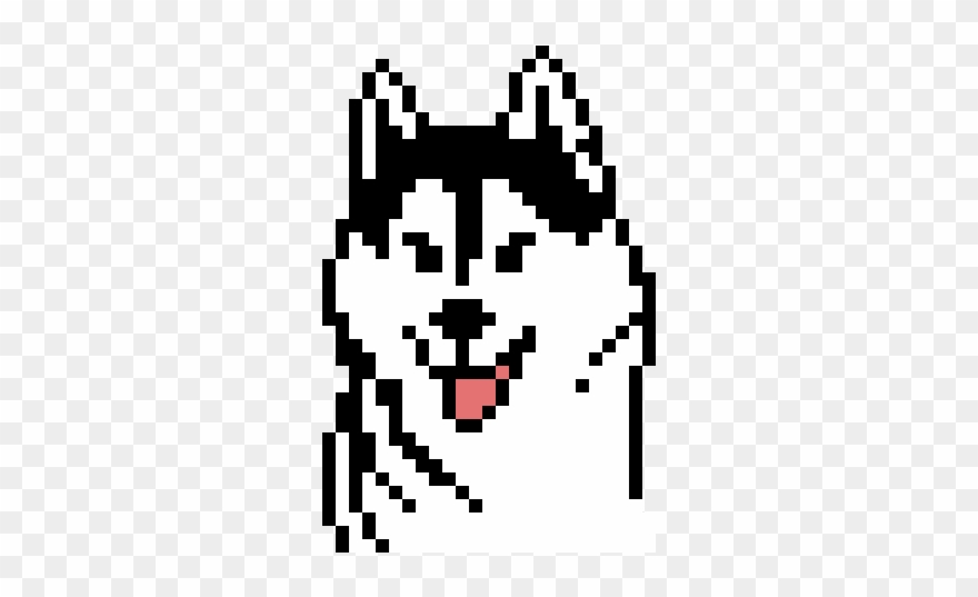 Random Image From User - Pixel Art Of Wolf Clipart