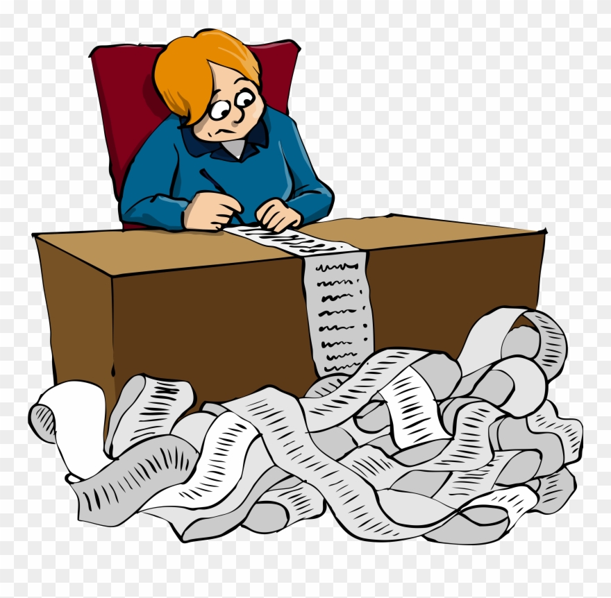 I List Out My Main Characters - Cartoon Clipart