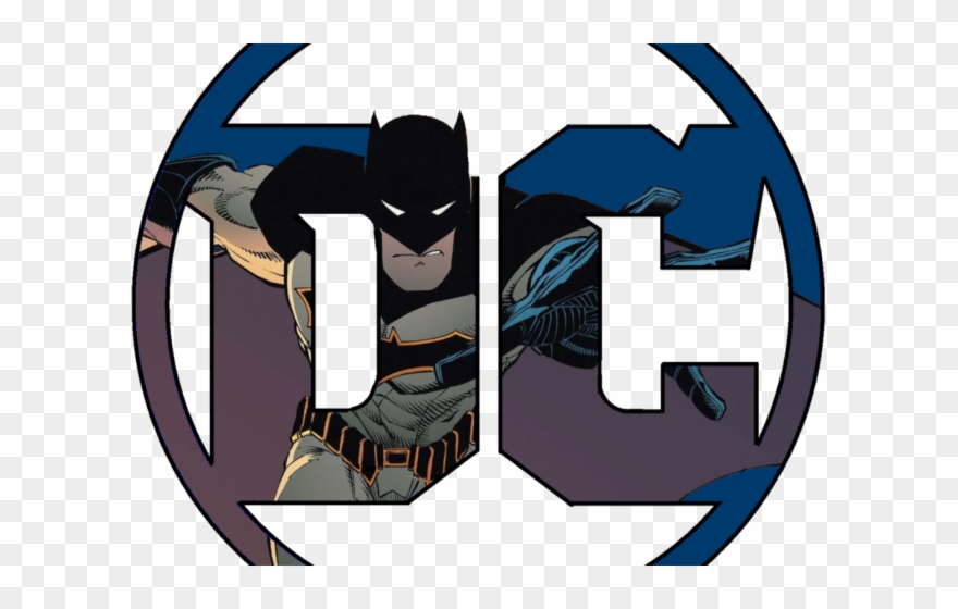 Logos Clipart Batman Cave - Dc Comics Logo Batman - Png Download