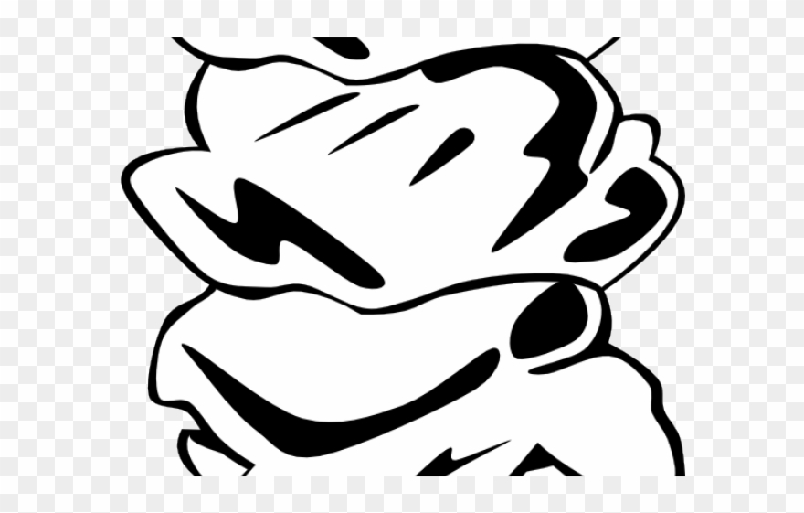 Waffle Cone Clipart Black And White - Ice Cream Cone Clip Art - Png Download