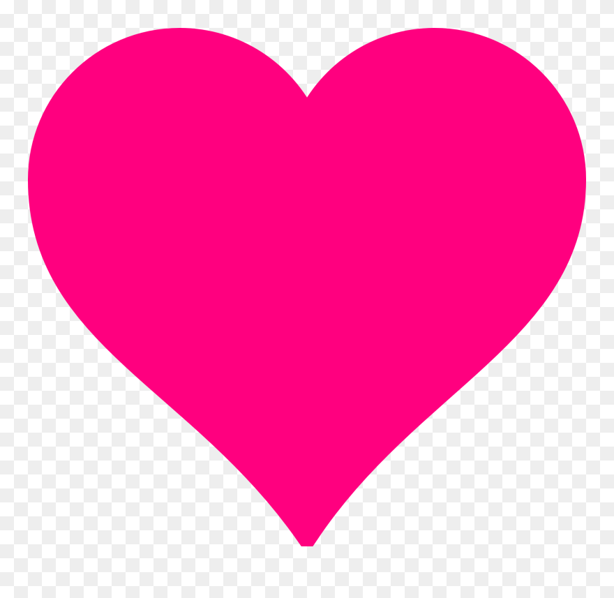 #3 A Big Thank You To All Of Our Veterans - Love Heart Pink Clipart