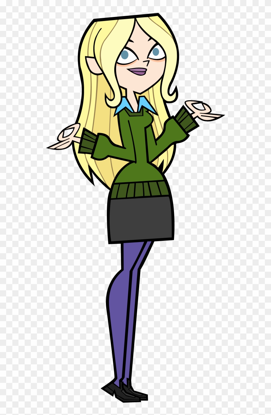 While Team 2 Is Now - Total Drama Characters Dawn Clipart