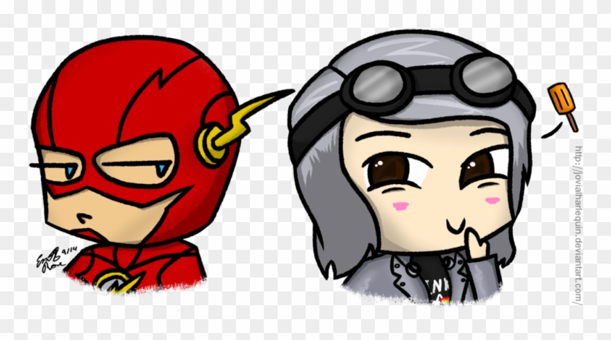 And Quicksilver Chibi Headshots By Jovialharlequin - Flash And Quicksilver Chibi Clipart
