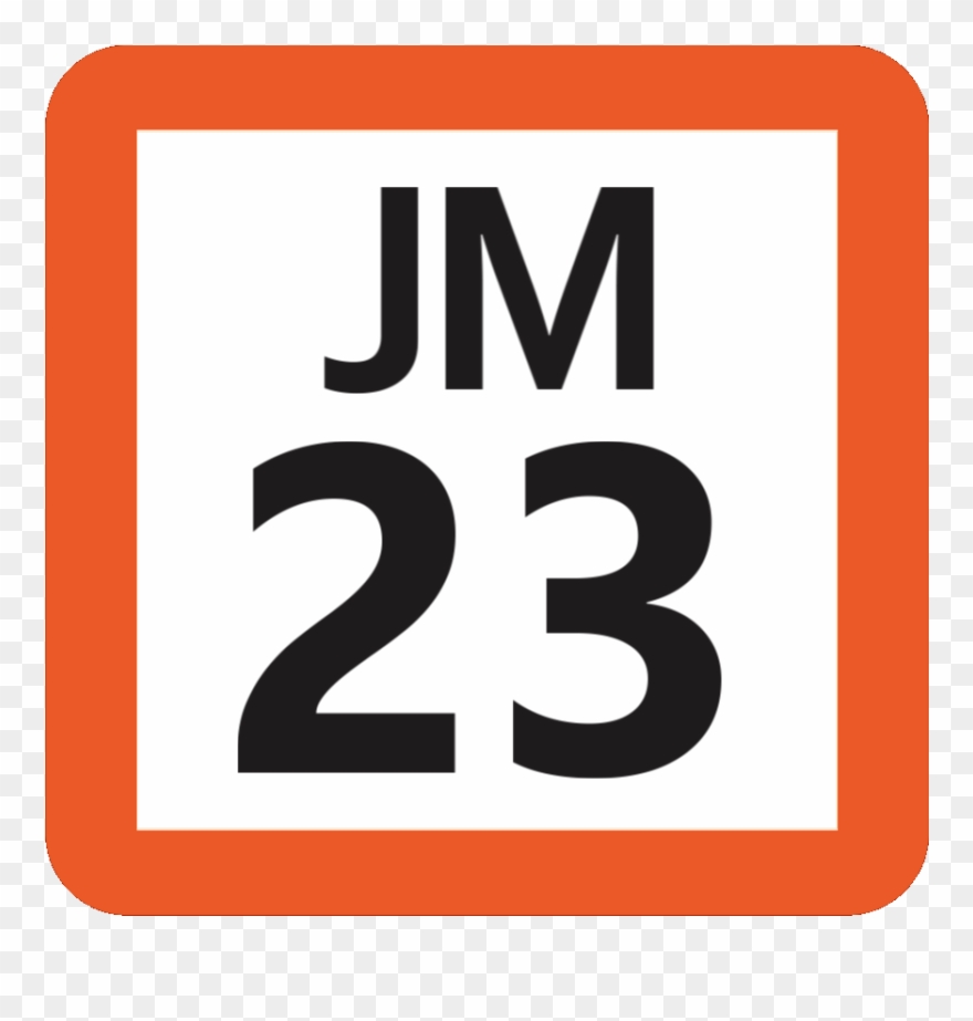 Jr Jm-23 Station Number - Jn 24 Clipart
