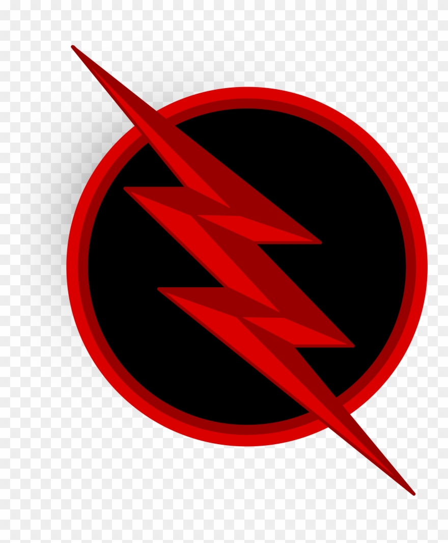 Transparent Emblem Flash - Simbolo De Flash Reverso Clipart