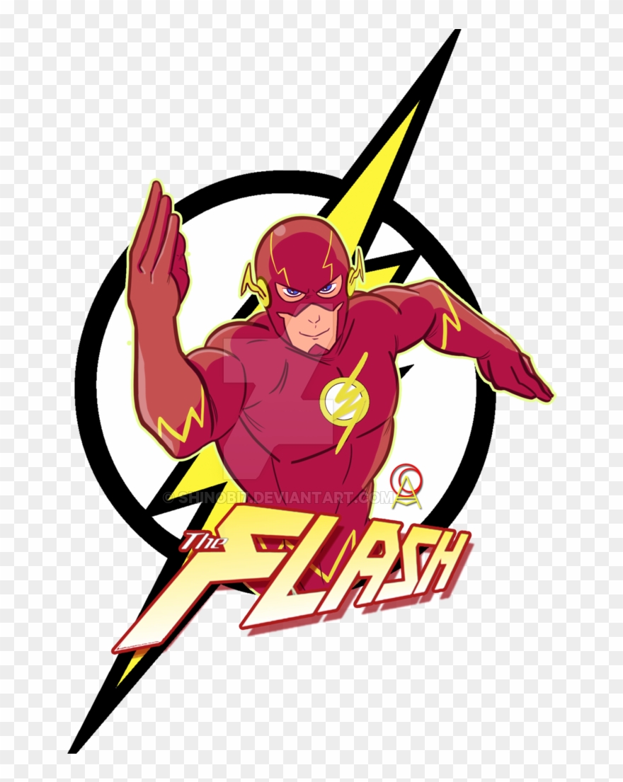 Download The Flash By Shinobi7 Flash Logo Clipart (623984) PinClipart