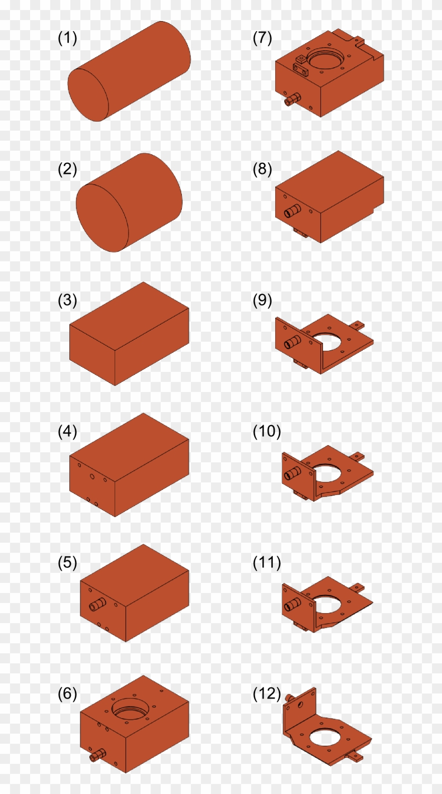 The Flip Stage Process - Stairs Clipart