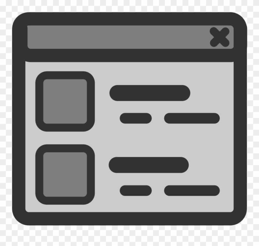 Web Browser Clipart - Png Download