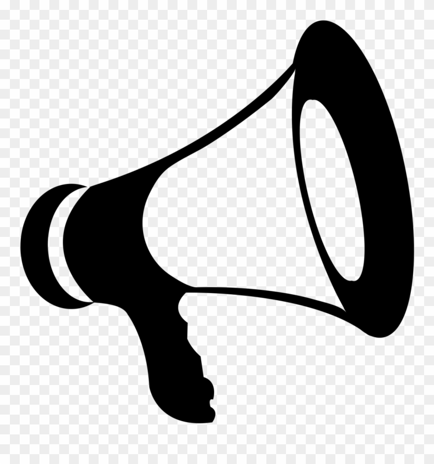 Transparent Background Megaphone Png Clipart
