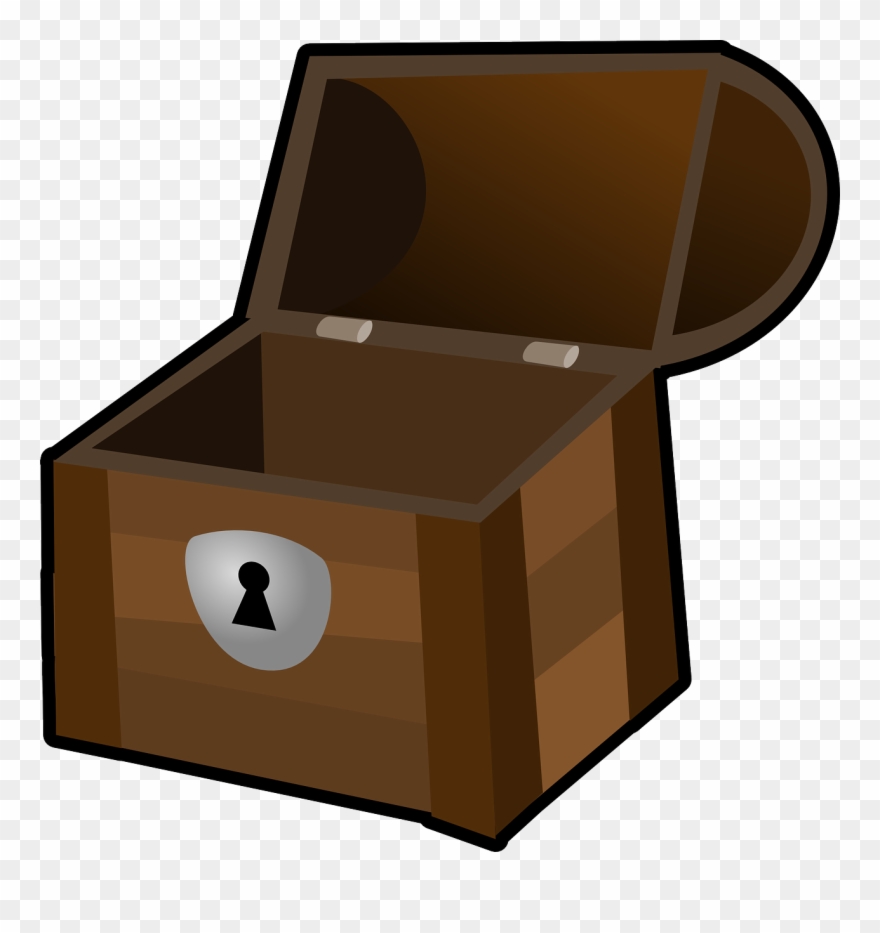 Donation Options - Treasure Chest Clip Art - Png Download