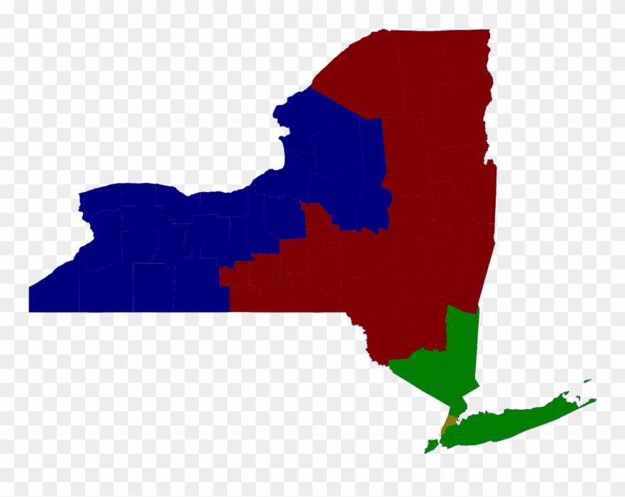 New - New York State Orange Clipart