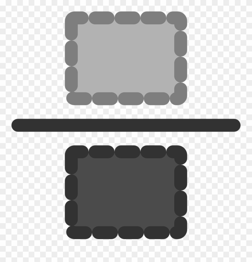 Simbolo De Una Fraccion Clipart