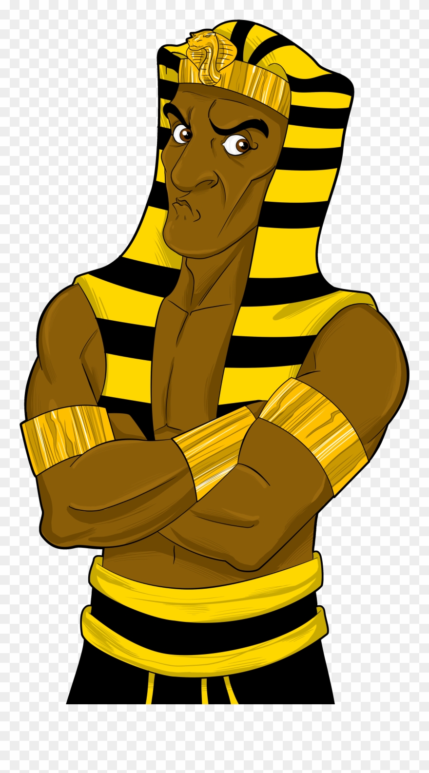 Pharaoh, King Of Egypt - Moses And Aaron Come To Pharaoh G Dcast Clipart