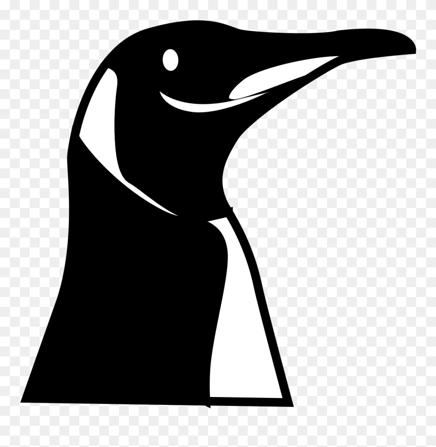 Urubux, Tux Cousin Clip Art Download - Penguin Silhouette Vector - Png Download
