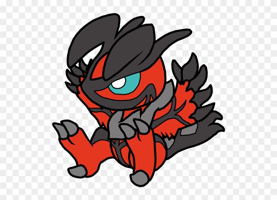 Slavery Clipart Latigo - Yveltal Chibi - Png Download