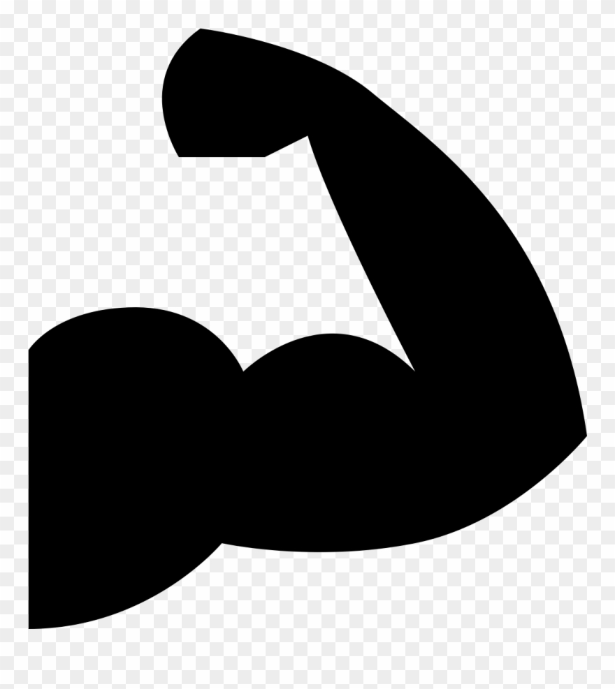 “give The Children Strength To Stand Firmly Rooted - Muscle Pictogram Clipart