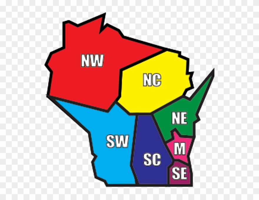 The Wbca Redraws Districts, Announces Fall Area Meetings - Baseball Clipart