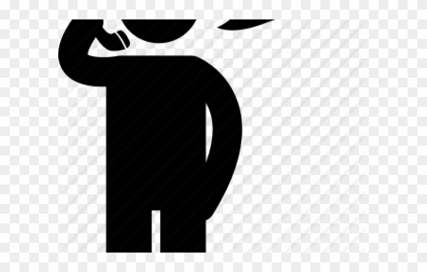 Phone Icons Person - Illustration Clipart