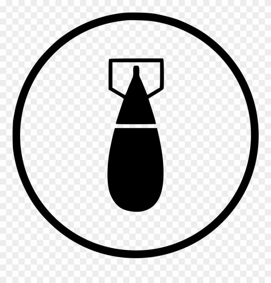 Bomb Missile Missles Nuclear Rocket War Weapon Comments - Vector Graphics Clipart