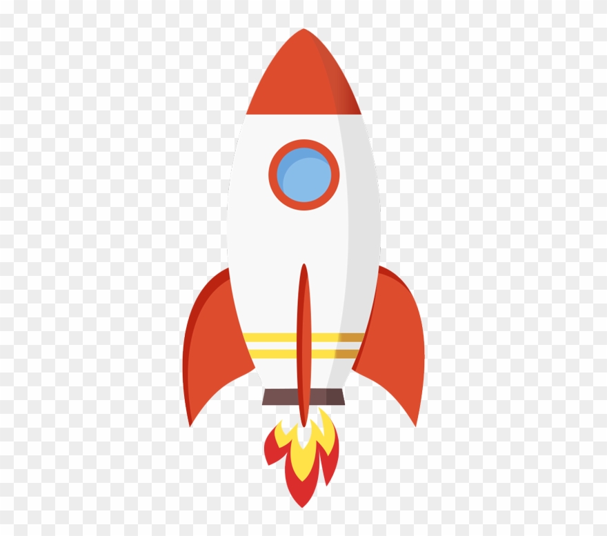 Sign Up To Unlock The Secrets To Tackling The Dat With - Flat Design Rocket Png Clipart