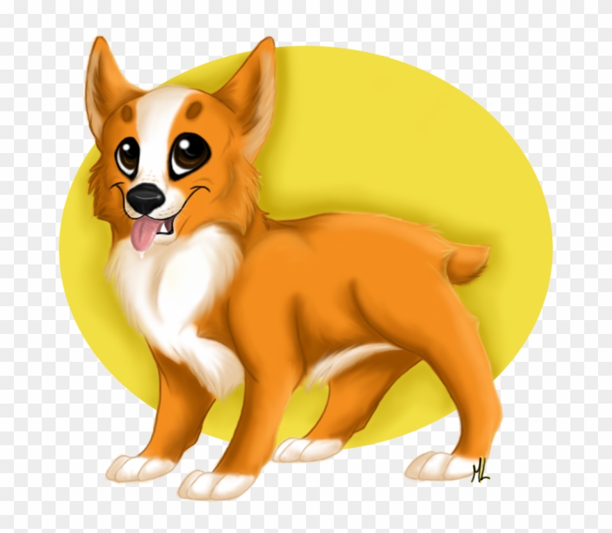 Download Graphic Free Stock Pool Clip Art At Clker - Chibi Corgi - Png Download