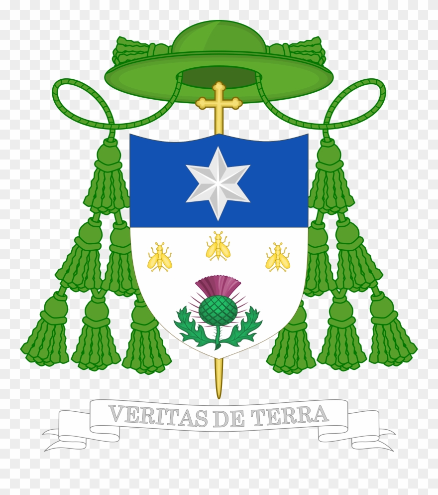 Escudo Episcopal Monseñor Oscar Domingo Sarlinga - Scotland Button Pin Set (size Is 1inch/25mm Diameter) Clipart