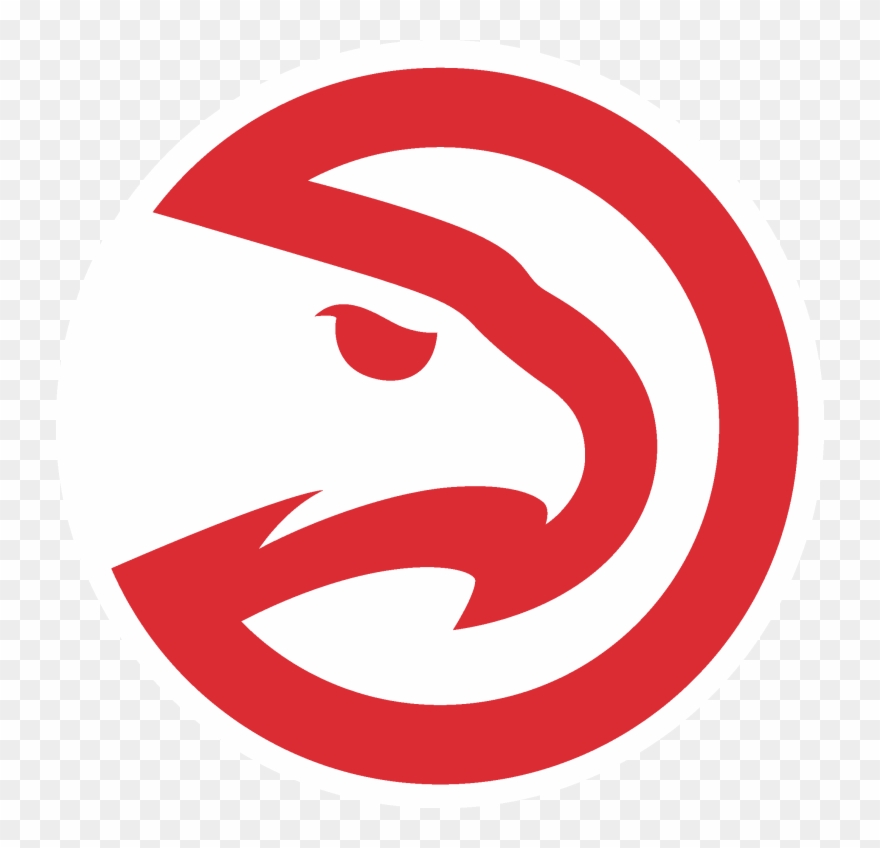 Nba - Atlanta Hawks Logo Png Clipart